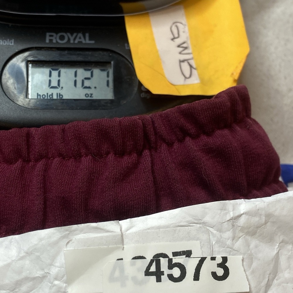 Vintage Abercrombie & Fitch Jogger Sweatpants Womens S Burgundy Sporty Comfy Gym - Picture 10 of 10